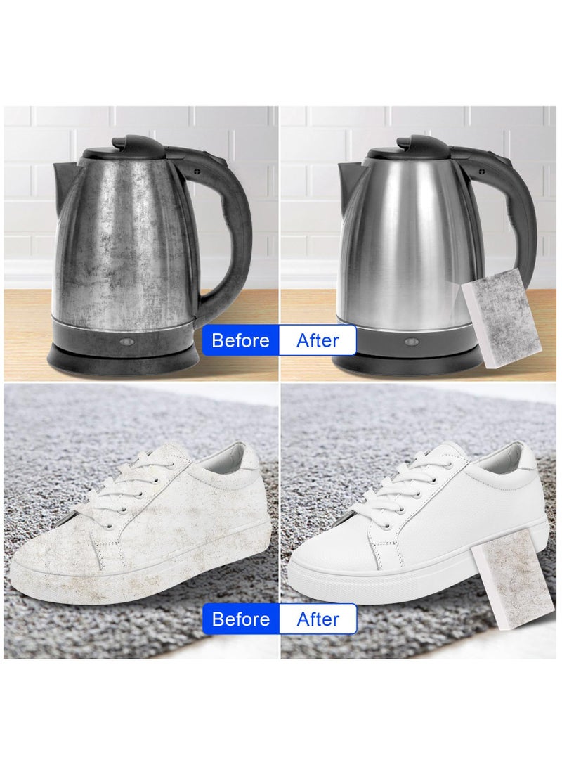 Zikra Magic Eraser Sponges, Premium 2X Density Extra Thick Melamine Foam, Non-Scratch Multi-Purpose Cleaning Pads, Large Household Kitchen, Bathroom, Wall, and Floor Cleaner in Bulk(30 Pack) - Image 3