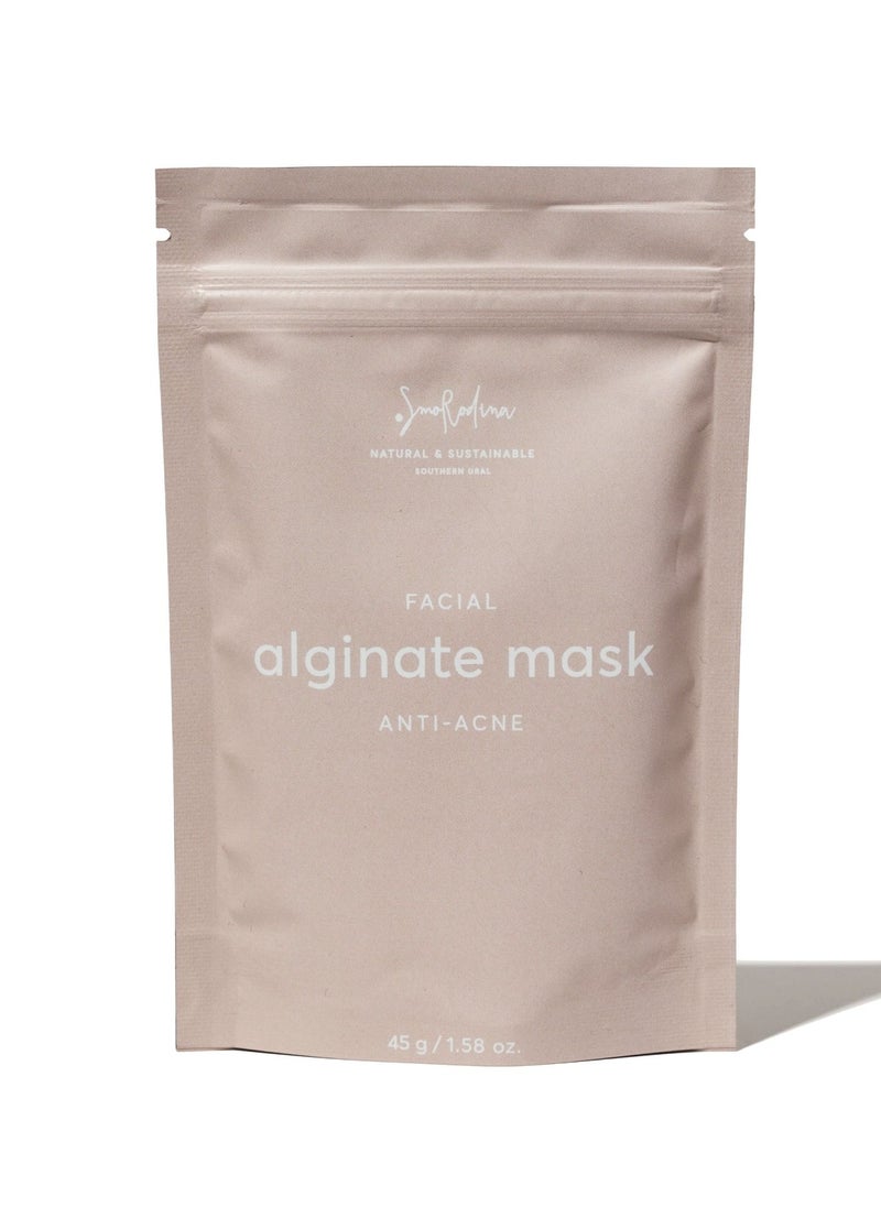 SmoRodina Cosmetics - ANTI AGE mask with spirulina and chlorella for facial contour modeling - Image 1