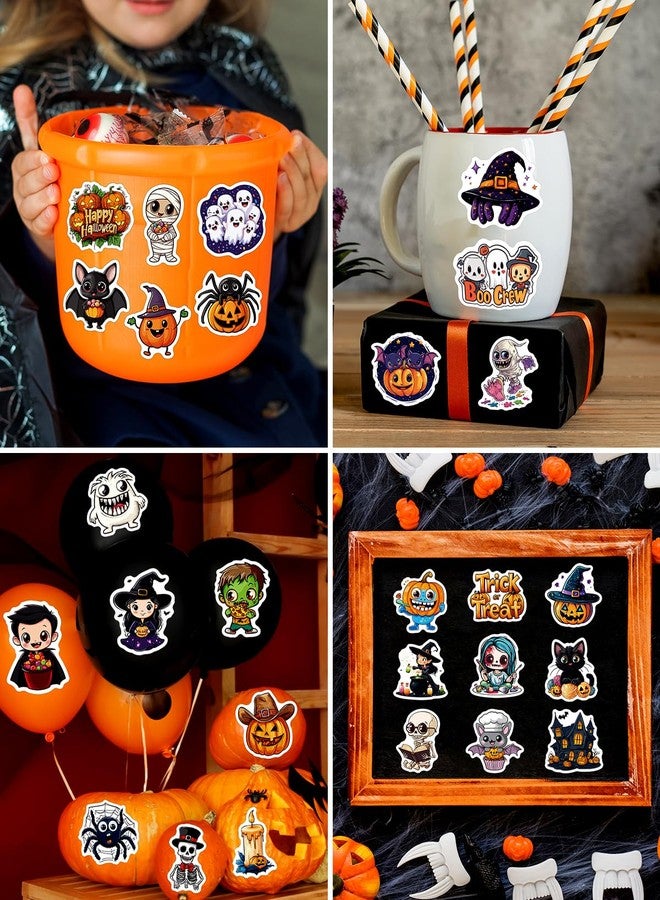 JCFIRE Halloween Stickers for Kids, 100 PCS Halloween Party Favors, Waterproof Cute Vinyl Stickers for Water Bottle Crafts, Party Decorations Supplies, Goodie Bags Stuffers Kids Gift Toys Games Treats - Image 3