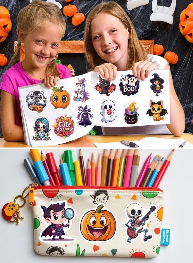 JCFIRE Halloween Stickers for Kids, 100 PCS Halloween Party Favors, Waterproof Cute Vinyl Stickers for Water Bottle Crafts, Party Decorations Supplies, Goodie Bags Stuffers Kids Gift Toys Games Treats - Image 5