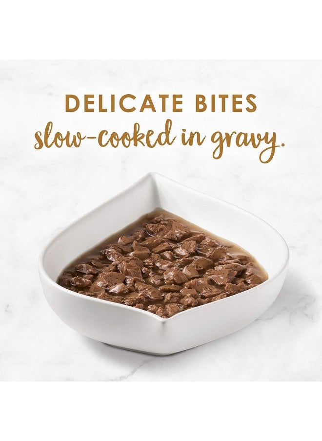 فانسي فيست مجموعة متنوعة من طعام القطط الرطب من Purina Fancy Feast Gravy، Gravy Lovers Poultry & Beef - (30) علبة سعة 3 أونصات  - Image 2