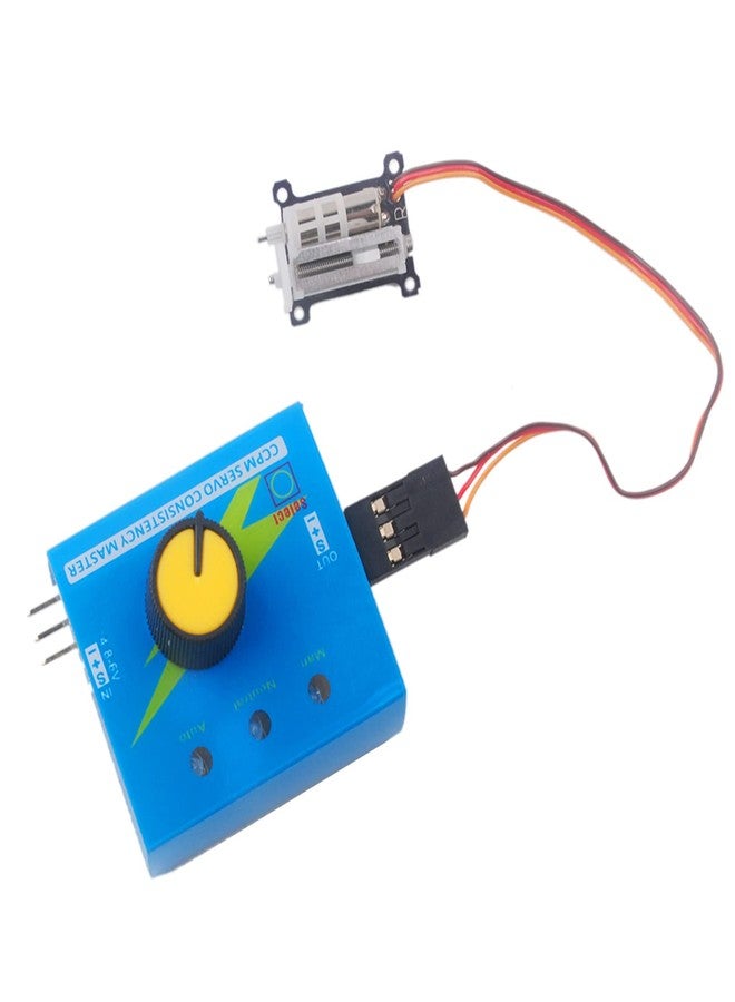 Wishiot 2pcs Tiny 1.5g servo Micro Linear Digital Servo Lightweight Mini Size for Indoor Aircraft Small RC Plane with 3CH Digital Multi Servo Tester - Image 2