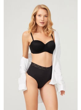 COTTONHILL Black Underwire Lotus Bra  - Image 4