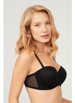 COTTONHILL Black Underwire Lotus Bra  - Image 3
