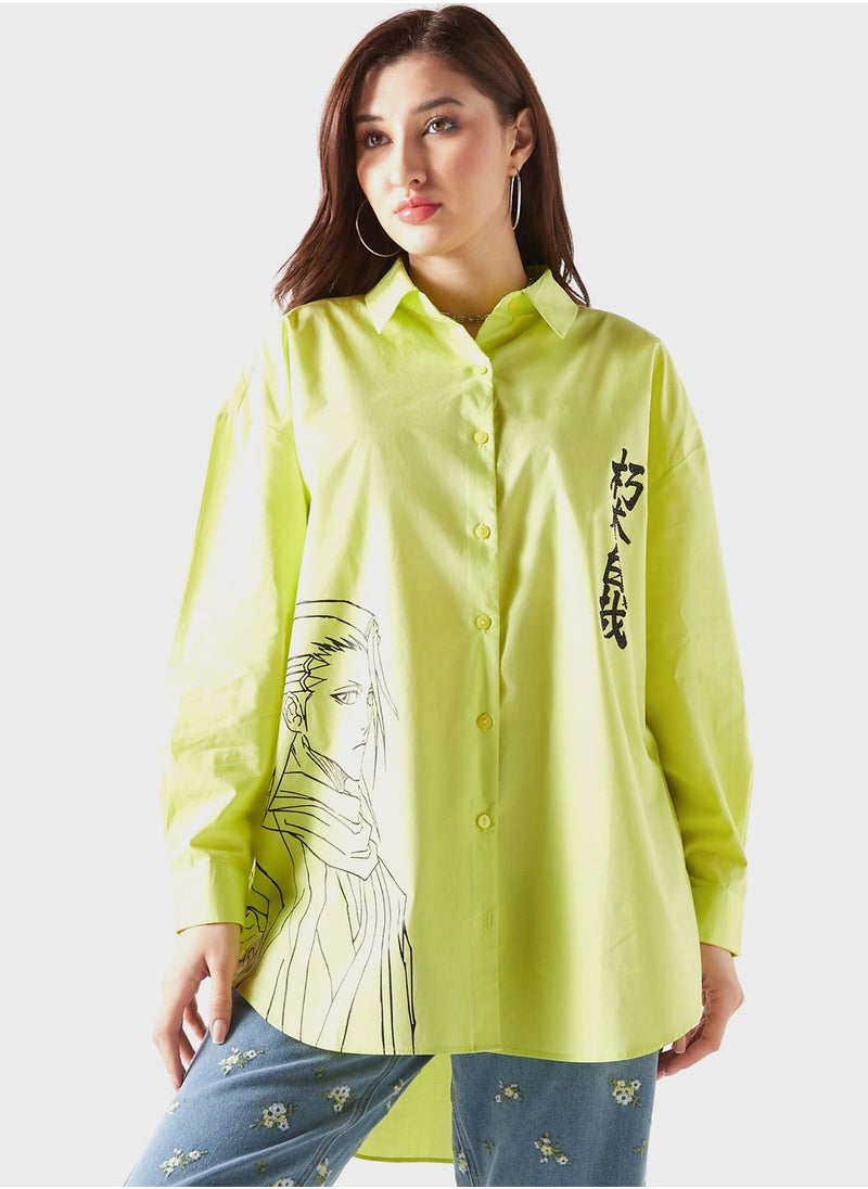 SP Characters - Naruto Print Shirt - Image 1