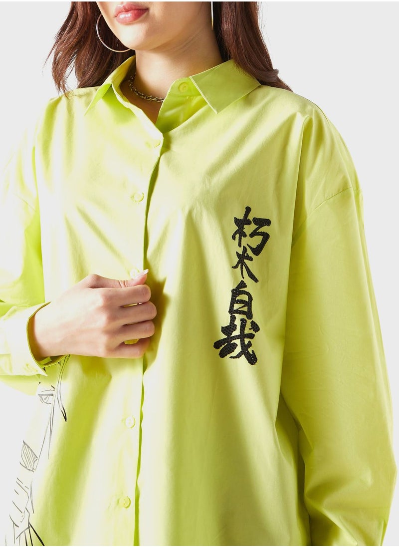 SP Characters - Naruto Print Shirt - Image 1