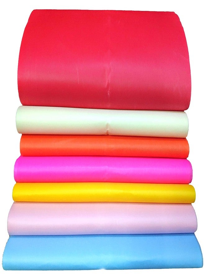 Hobby Tek Non Woven Paper, Tissue Paper for Bouquet Wrapping & Gift Packing (24x30inch, Mixed Colours) -100 Sheets - Image 1