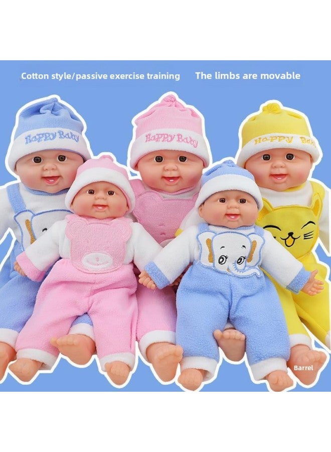 Housekeeping Confinement Nanny Nursery Training Baby Full Soft Rubber Doll Model Teaching Aids Baby Dummy Toy Kidsren-Color:52cm-Specifications:52cm Soft Rubber MoDel D (female) Bath + Touch [with Cartoon Clothes] - Image 3