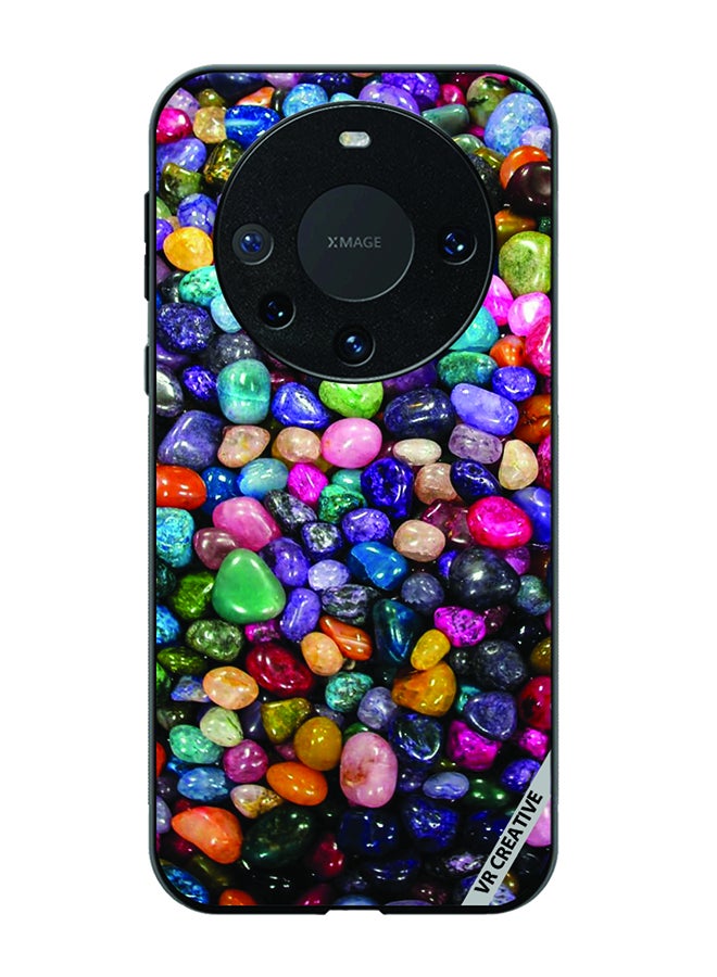 VR CREATIVE Protective Case Cover For Huawei Mate 60 Pro Pebbles Design Multicolour - Image 1