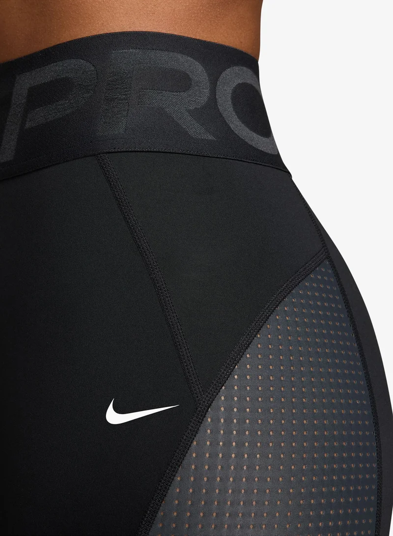 Nike BLACK/ANTHRACITE/(WHITE) 7/8 Pro Dri-Fit Sculpt High-Rise Tights for Women | Best Price UAE