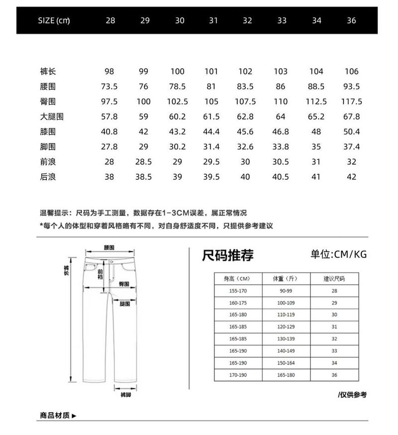 Unisex Classic Denim Jeans Loose Fit Daily Outdoor Wear - Image 4