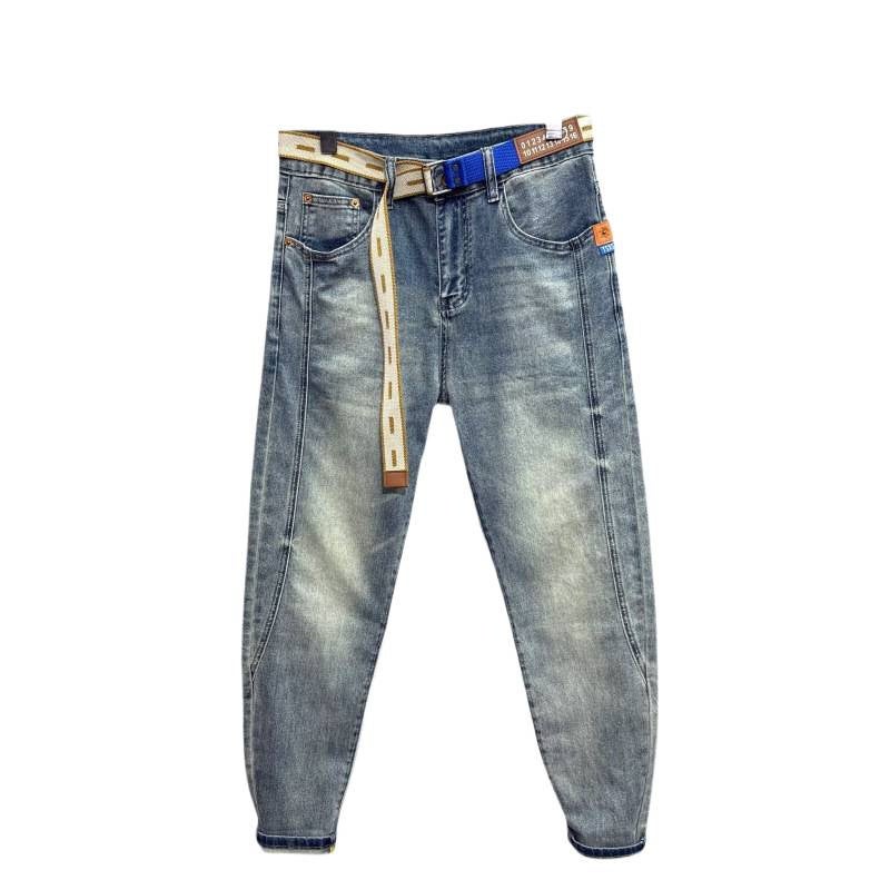 Unisex Classic Denim Jeans Loose Fit Daily Outdoor Wear - Image 3