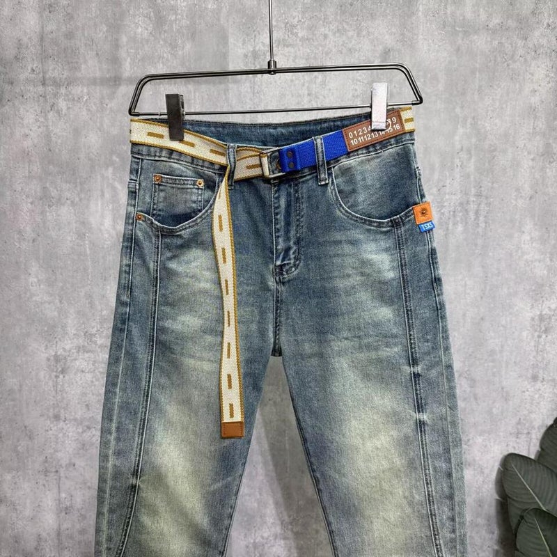 Unisex Classic Denim Jeans Loose Fit Daily Outdoor Wear - Image 5