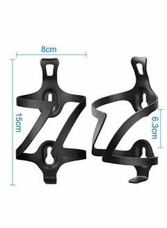 Y&D Bike Water Bottle Holder 2 Pack, Aluminum Alloy Bicycle Cage Mount, Lightweight and Strong Cages for Road Bikes, Mountain Bikes (Black)  - Image 4