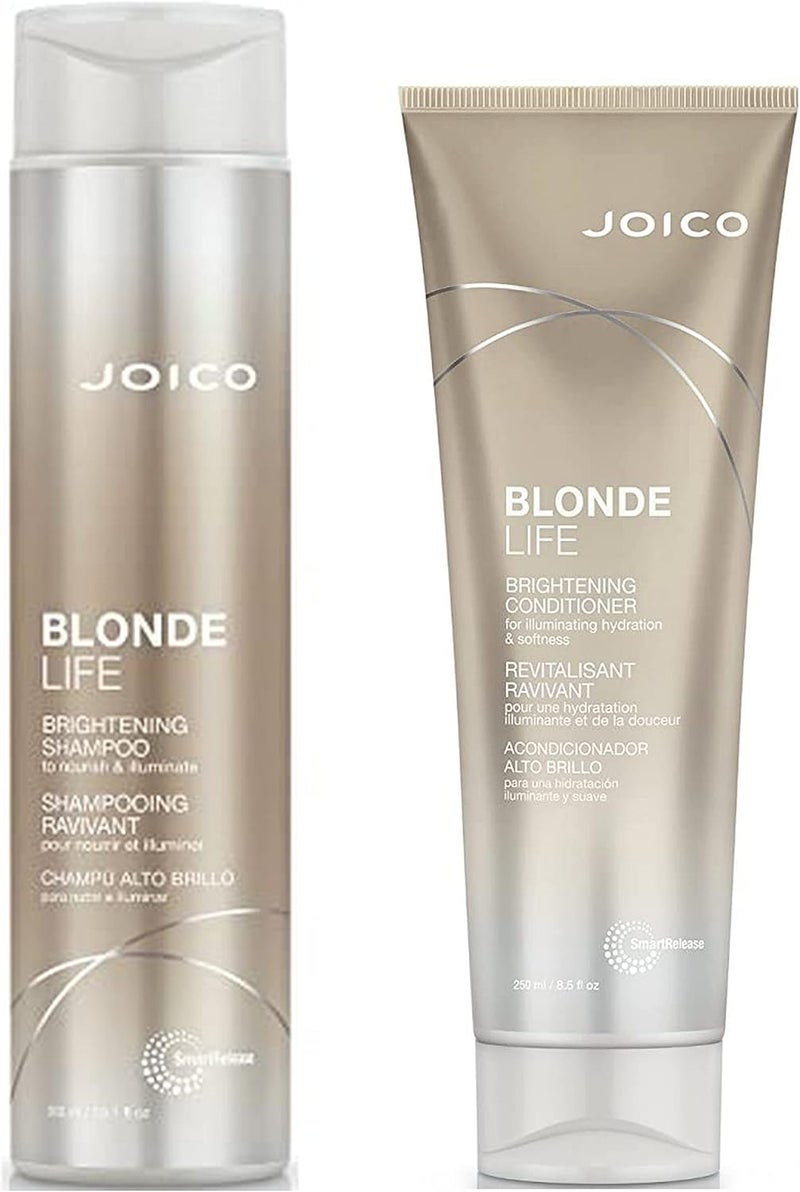 Joico Blonde Life Brightening Gift Set Shampoo 300 ml Conditioner 250 ml