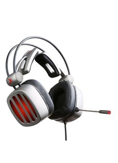 Gaming Headset Over-ear Headphones with Mic for PC and Mobile Gaming, Iron Gray
