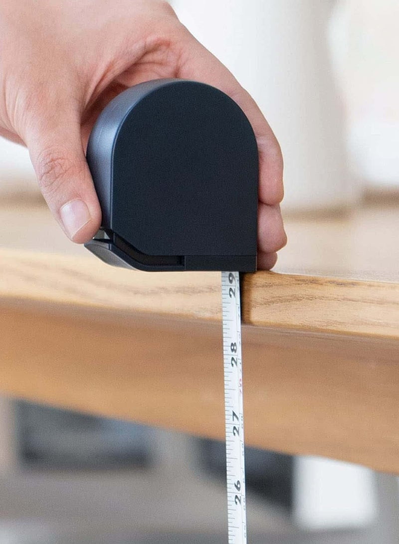 Tape Measure Self Lock Retractable Measuring Precise Measurement Great Stiffness Shock Absorbent Base Anti Rust Anti Scratch Fashion Design for Carpenter Interior Furniture Length Survey 10 Ft 3M - Image 5