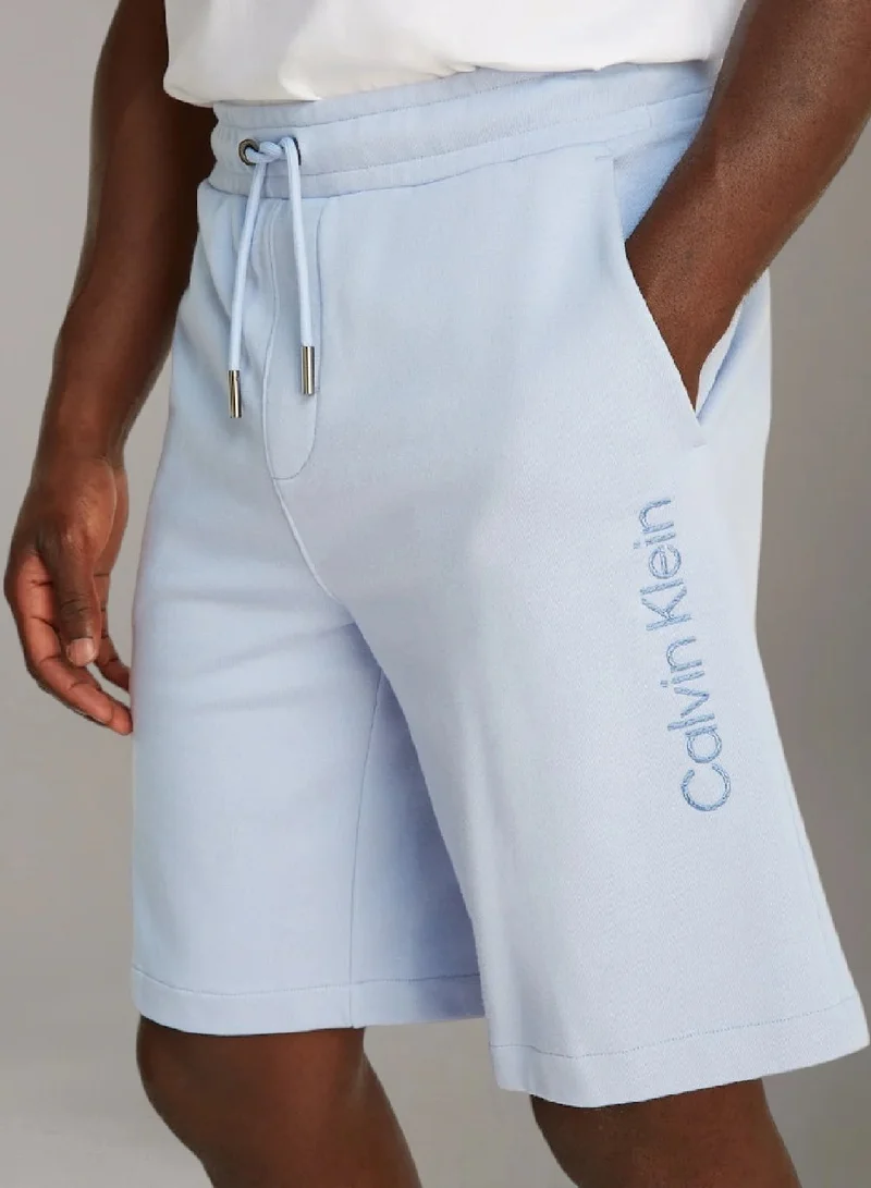 CALVIN KLEIN Textured Cotton Shorts