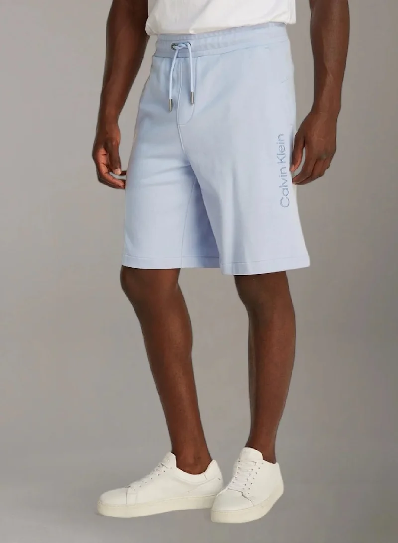 CALVIN KLEIN Textured Cotton Shorts