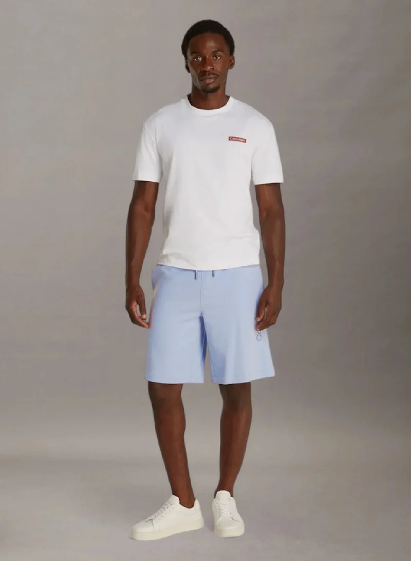 CALVIN KLEIN Textured Cotton Shorts