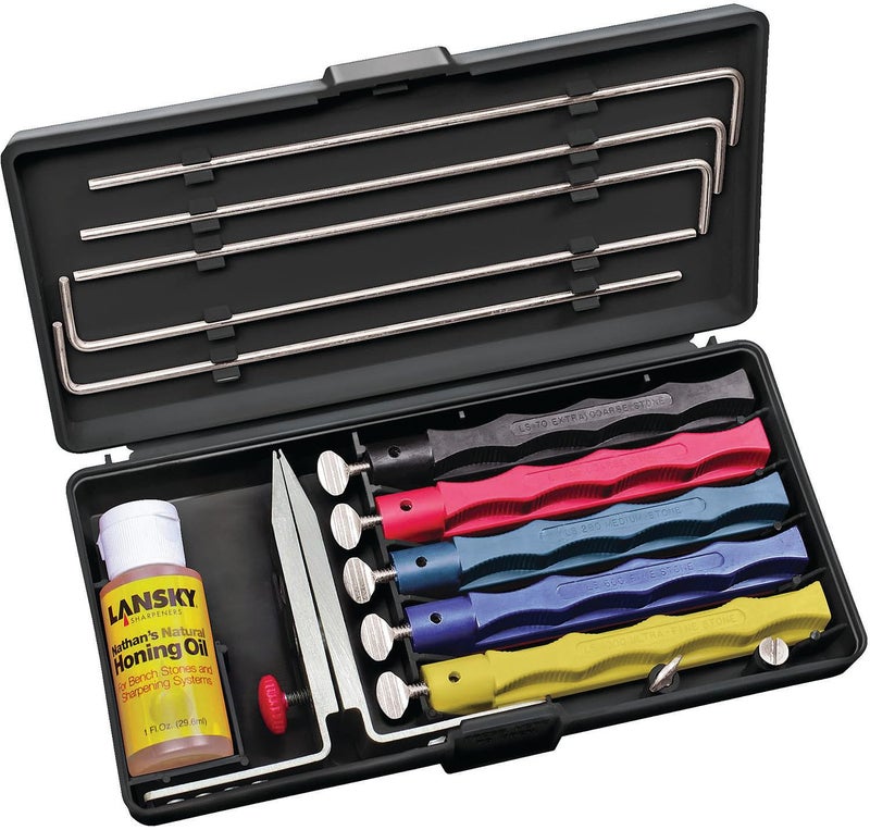 Lansky Lansky Deluxe 5-Stone Sharpening System  - Image 1