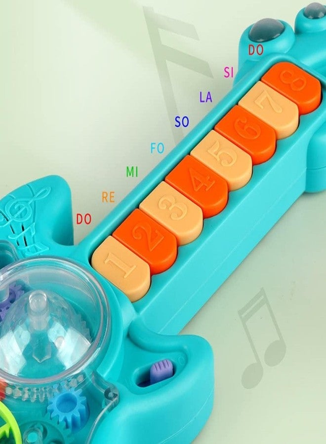 RKZ® Musical Piano Guitar Toy with Multicolor Light and Dazzling Sound - Pack of 1, Random Color - Image 4