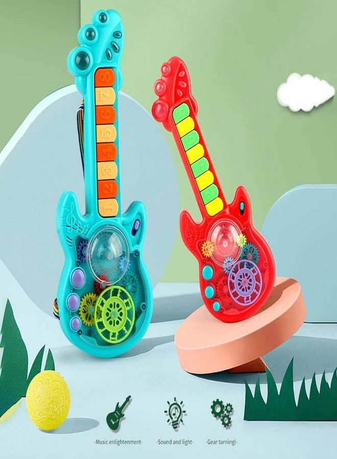 RKZ® Musical Piano Guitar Toy with Multicolor Light and Dazzling Sound - Pack of 1, Random Color - Image 5