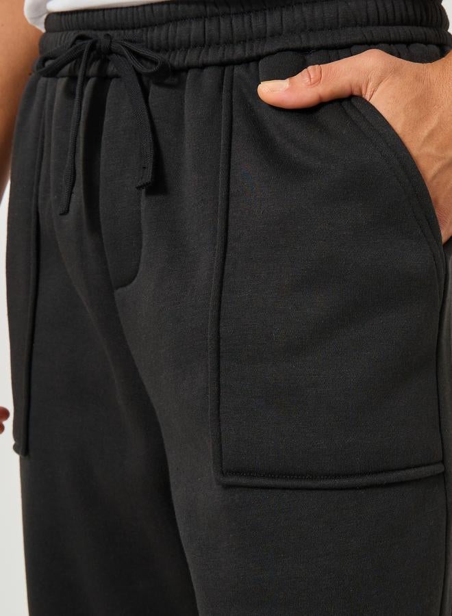 Styli Styli Panel Pocket Detail Oversized Open Hem Joggers  - Image 3