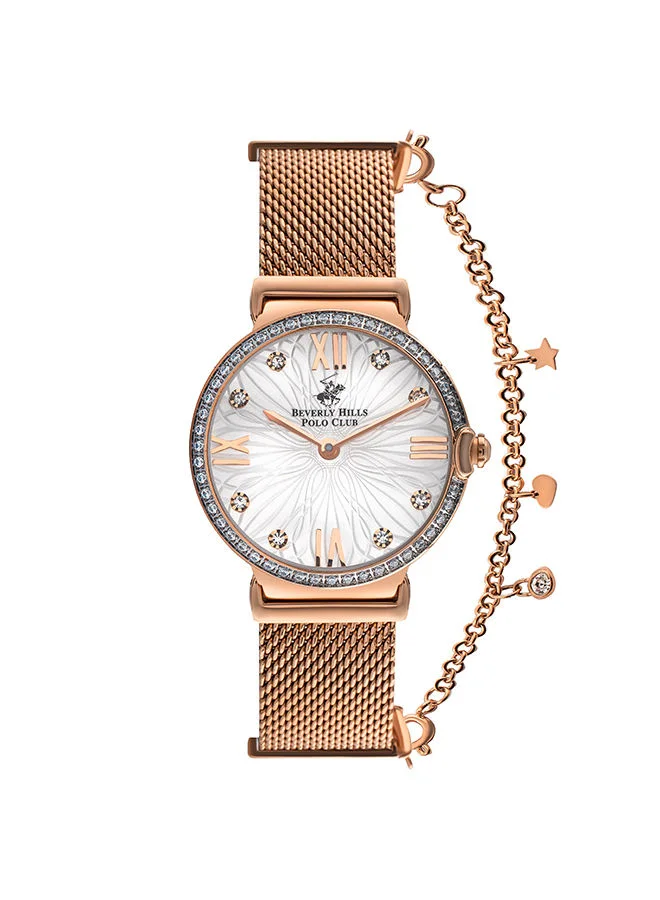 BEVERLY HILLS POLO CLUB Women Analog  Wrist Watch Bp3363C.130 32 Mm