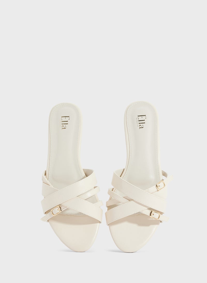 ELLA Crossover Strap Sandal  - Image 4