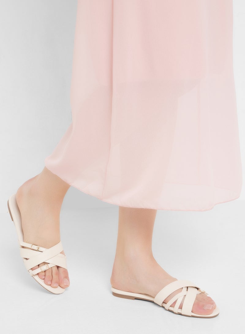 ELLA Crossover Strap Sandal  - Image 5