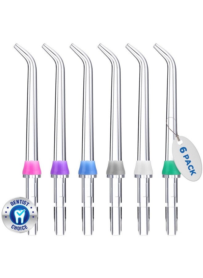 Oralphi for Waterpik Replacement Heads, Replacement Tips for Waterpik Water Flosser, Suitable for Waterpik Accessories Replacement Tips, for JT-100E(6 Classic Jet Tips) - Image 1