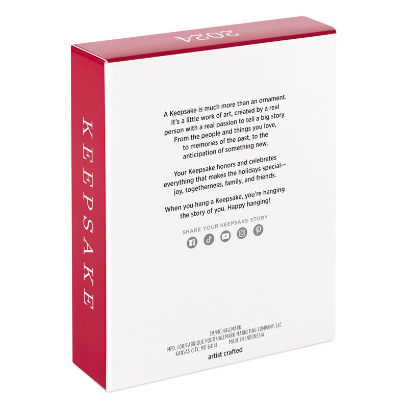 Hallmark Keepsake Hallmark Themkake Christmas Ornament 2024 Mean Girls the Burn Book Movie Gifts - Image 4