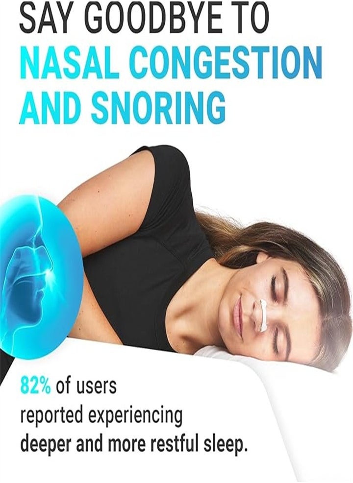 General 30pcs Intake Breathing Nose Patch, Sleep Anti-Snoring Nose Patch, Breathing Nose Patch, Long-lasting Anti-Snoring Device, Suitable for Business Travel, Tourism, Hotel and Home (White)  - Image 3