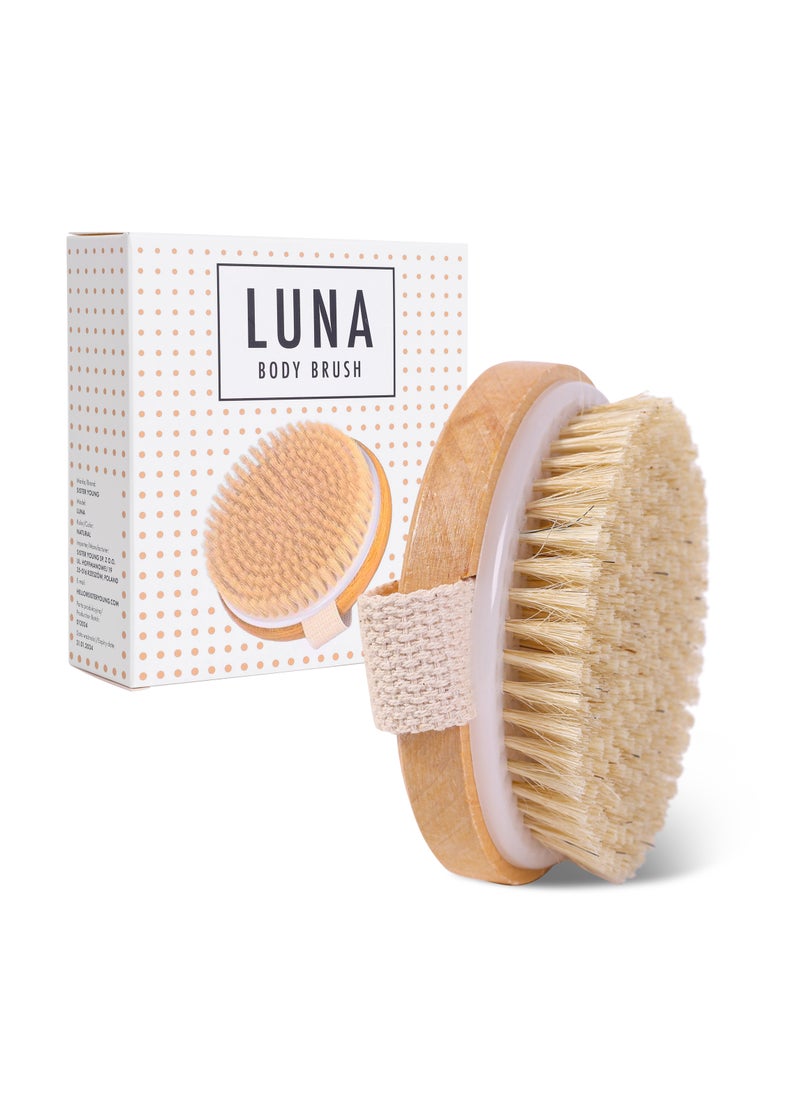 Sister Young - Sister Young LUNA Bath Body Brush – A brush for dry or wet body massages - Image 1