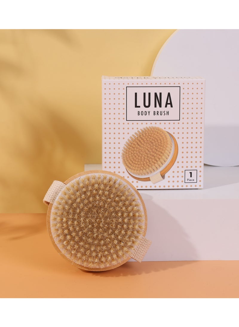 Sister Young - Sister Young LUNA Bath Body Brush – A brush for dry or wet body massages - Image 1