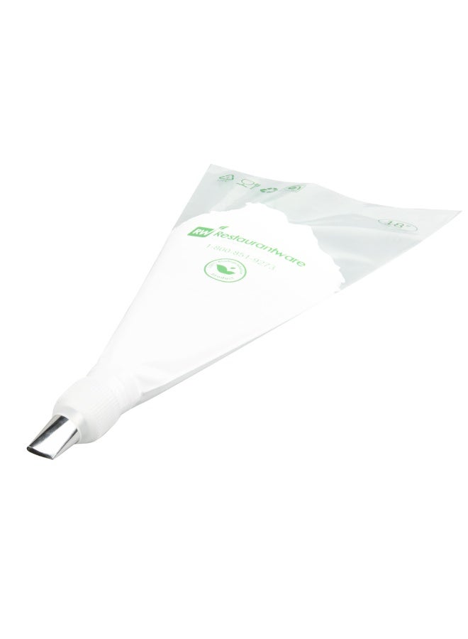 Restaurantware Pastry Tek Petal Tip, 1 Reusable Decorating Cake Tip - #126, Dent-Resistant, Stainless Steel Rose Frosting Tip, Dishwasher-Safe, Decorate Cupcakes, Cakes, or Cookies - Image 2