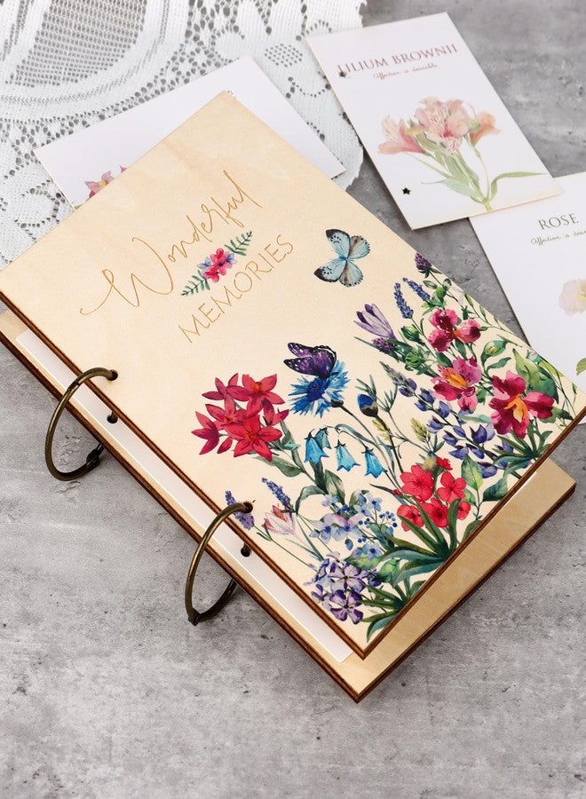Giiffu Card Keeper with Metal Buckles Binding, Card Organizer Book, Holiday and Birthday Card Keepsake Book Greeting Card Holder and Greeting Card Keeper, 6.3" x 9.5" - Image 4