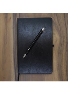 Ada Lazer Personalized Leather Undated Agenda and Pen Set  - Image 4