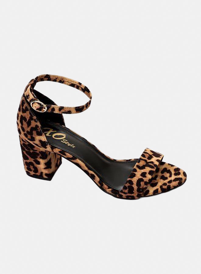 أكس أو ستايل حذاء جلد نسائي 5 سم - Image 1