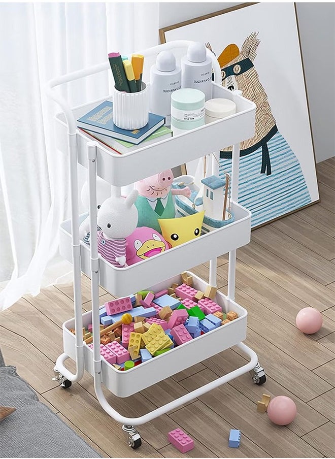 85x45x35cm Multi-Use 3-Layer Rotating Storage Cart, Metal 3-Shelf Vegetable Organizer, Multi-Use Wheeled Vegetable Cart - pzsku/ZCCF54A5D86A77AF876ACZ/45/_/1729760030/f23fabdc-d30a-498f-8175-4864c35b1262