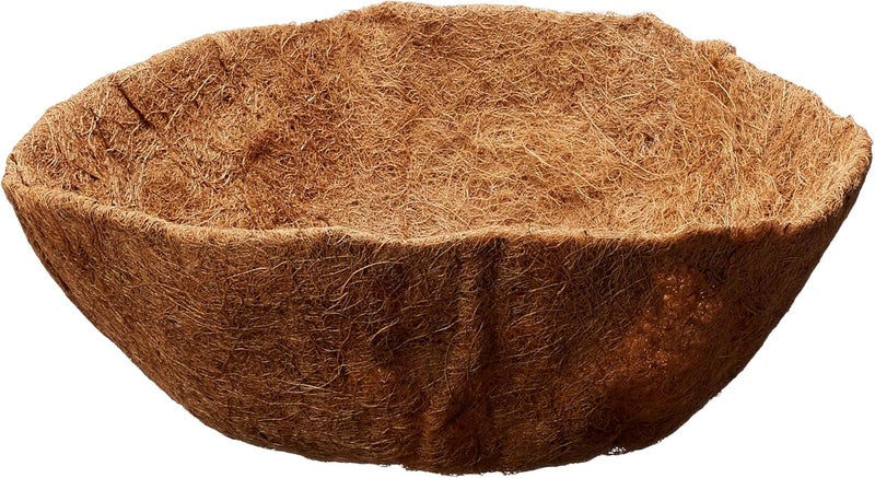 Bosmere Replacement Coco Fiber Basket Liner for 20 Round Baskets Natural Brown - Image 1