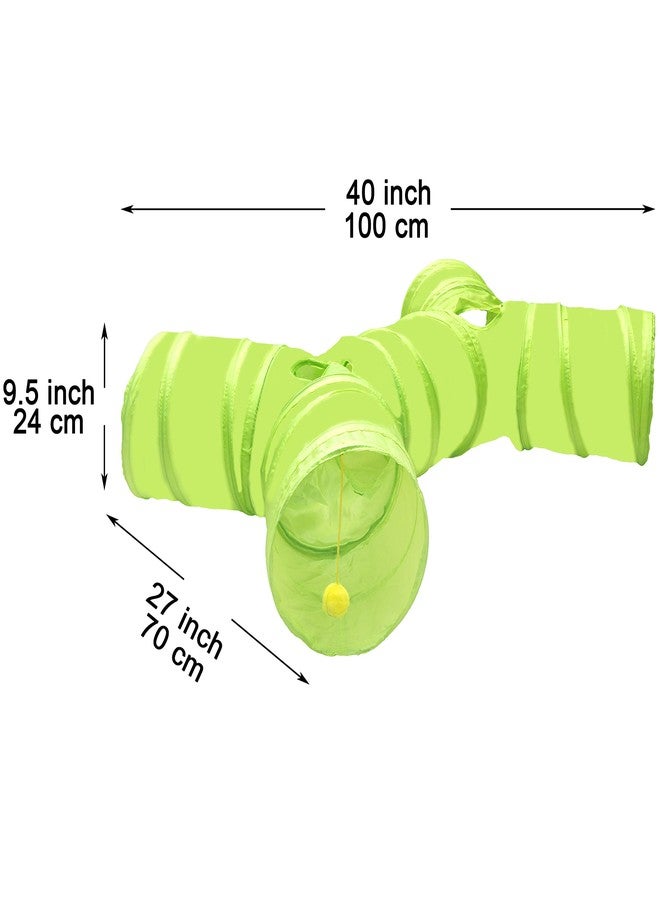 Youngever Cat Tube Toy - 4 Ways Kitty Tunnel for Cats - Image 2