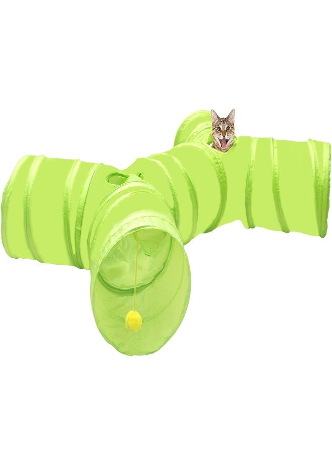 Youngever Cat Tube Toy - 4 Ways Kitty Tunnel for Cats - Image 1