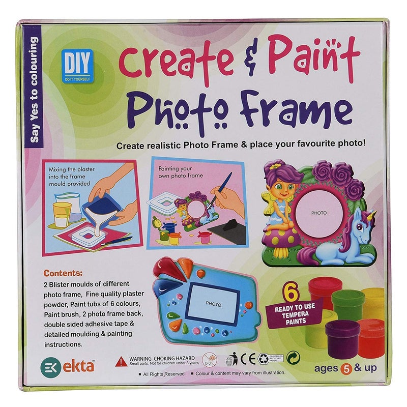 ekta create paint photo frame Multi color - Image 2