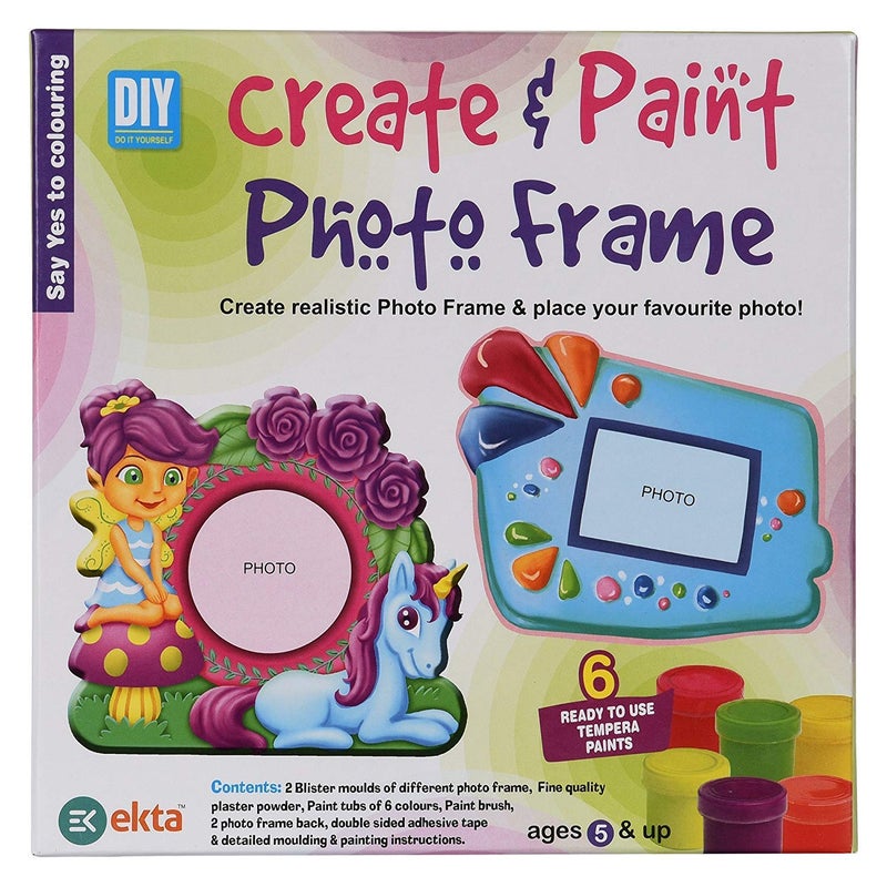 ekta create paint photo frame Multi color - Image 3