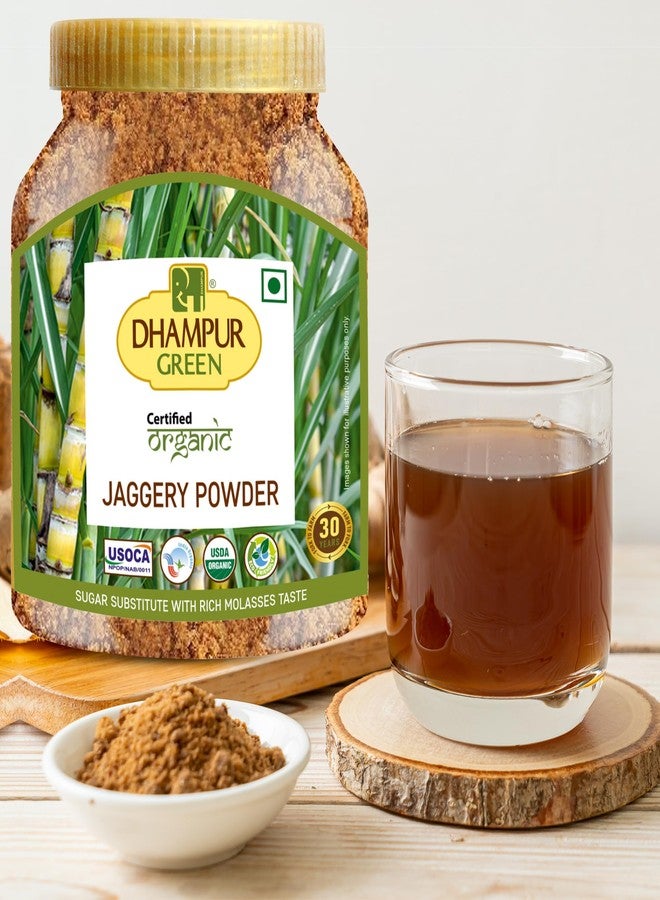 DHAMPURGREEN مسحوق دهمبور الأخضر العضوي، 800 غرام | مسحوق دبس السكر البلدي | مصدر للمعادن | بديل صحي للسكر الأبيض | خالٍ من الأسمدة الكيميائية والمواد الحافظة | مُحلي طبيعي تقليدي (عبوة واحدة) - Image 5