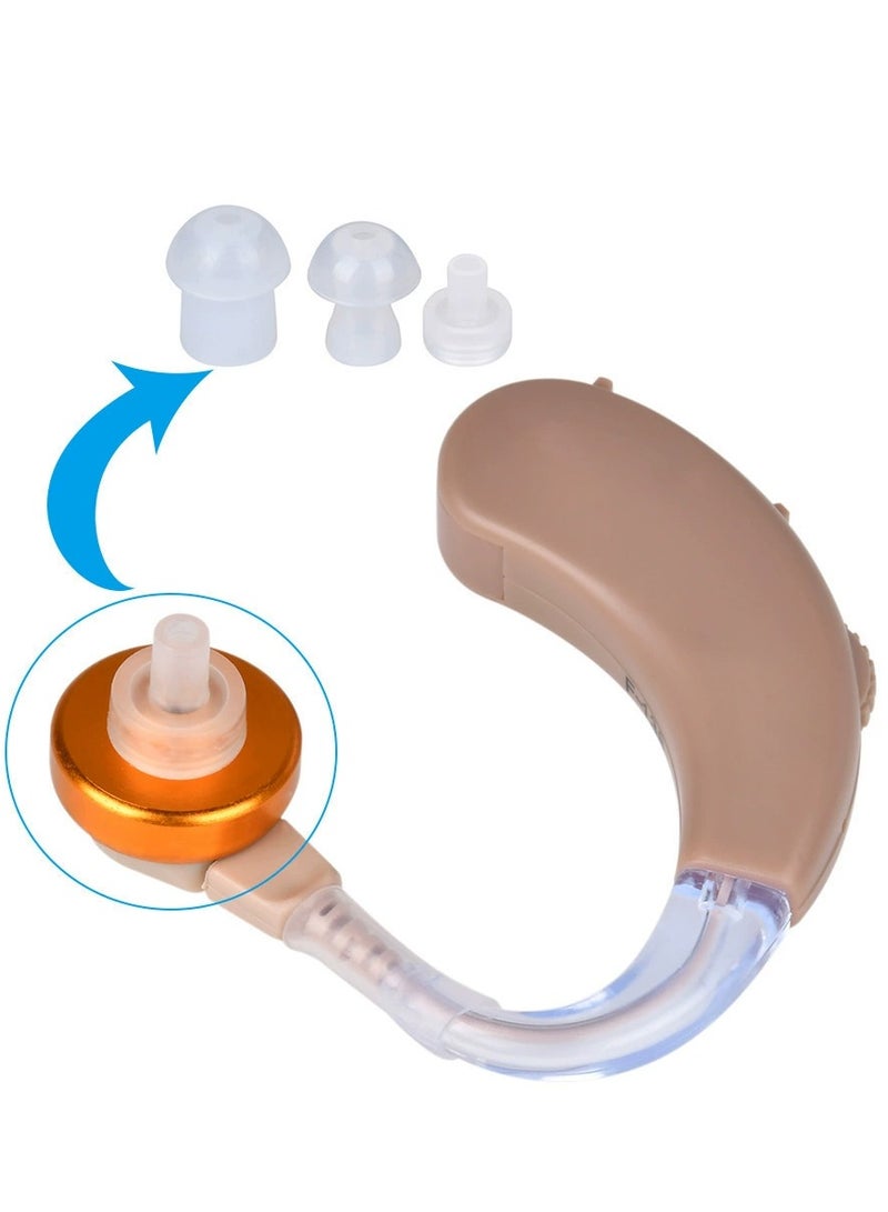 Rechargeable Hearing Aid for Seniors Adults with Noise Cancelling, 16-Channel Digital Invisible Hearing Aids Amplifier with Volume Control  - Image 2