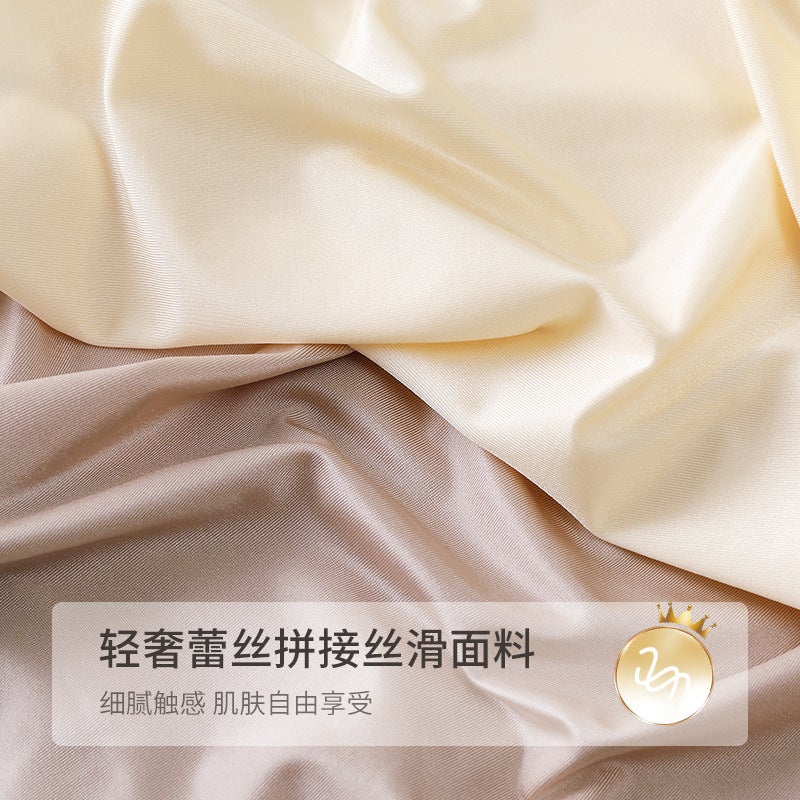 New High Waist Ladies Briefs Beautiful Body Lace Breathable Comfortable High Elastic Seamless Cotton Crotch Underwear Naked Feeling - Image 5