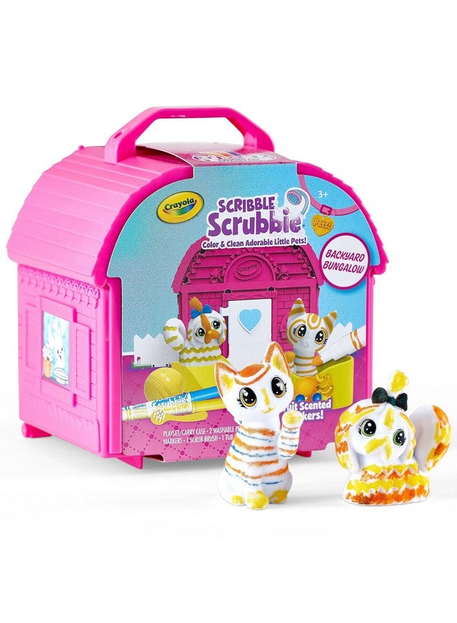 Crayola Scribble Scrubbie Pets, Backyard Playset, Toys For Girls & Boys, Gifts For Kids, Ages 3+ - Image 1